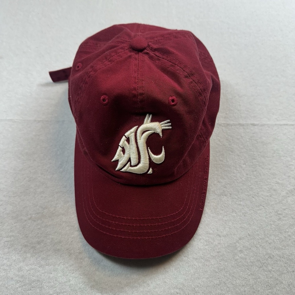 Washington State Cougars Adjustable Hat American Needle 1918 Cap‎ Strapback Red
